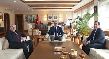 Bakan Ersoy, Devlet Opera ve Balesi Genel Müdürü Atilla'yı kabul etti
