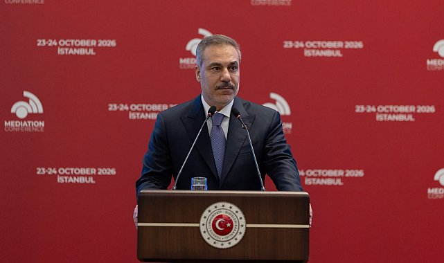 Bakan Fidan, 9'uncu İstanbul Arabuluculuk Konferansı'nda konuştu