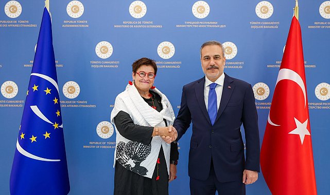 Bakan Fidan, Avrupa Konseyi Parlamenter Meclisi Başkanı ile görüştü