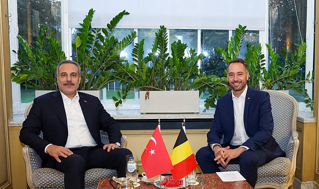 Bakan Fidan, Belçikalı mevkidaşı Prevot ile görüştü