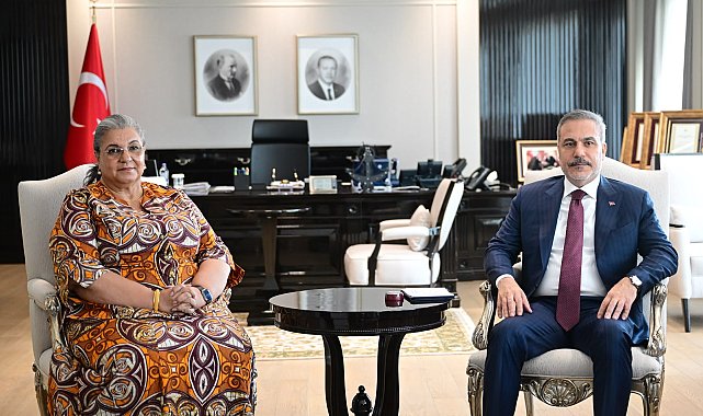 Bakan Fidan, BM Genel Sekreteri Libya Özel Temsilcisi'ni kabul etti
