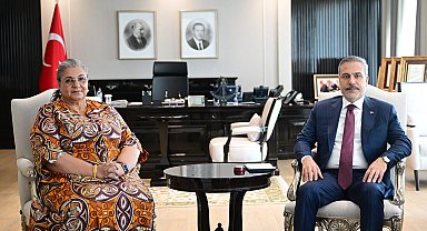 Bakan Fidan, BM Genel Sekreteri Libya Özel Temsilcisi'ni kabul etti