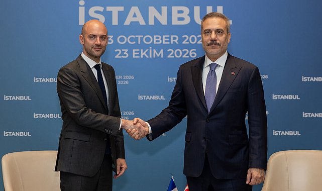 Bakan Fidan, Fransa Avrupa ve Dışişleri Bakanı Jean-Noel Barrot ile bir araya geldi