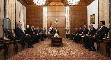 Bakan Fidan, Irak Başbakanı Zeydi tarafından kabul edildi