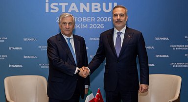 Bakan Fidan, İtalya Dışişleri Bakanı Antonio Tajani ile bir araya geldi