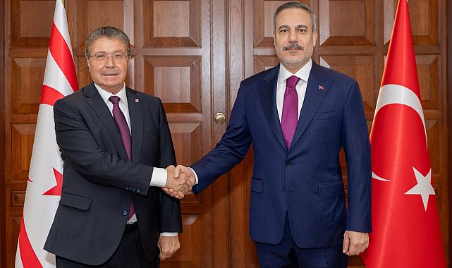 Bakan Fidan, KKTC Başbakanı Üstel ile görüştü