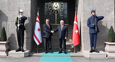Bakan Güler, KKTC Başbakanı Üstel ile görüştü