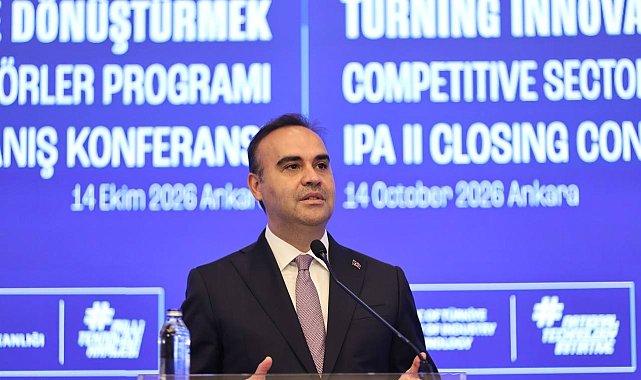 Bakan Kacır: 43 projeye 260 milyon avro kaynak sağladık