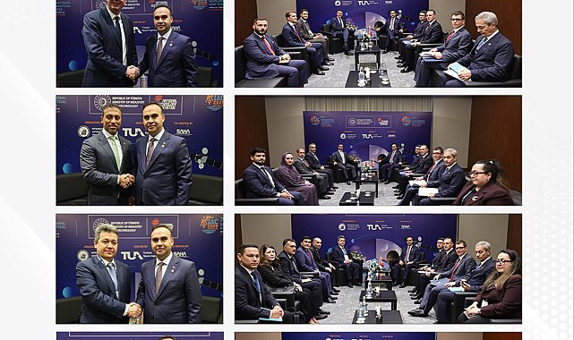 Bakan Kacır'dan, Uluslararası Uzay Kongresi diplomasisi