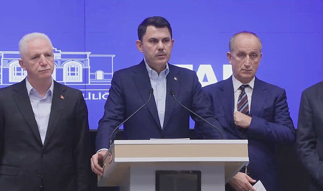 Bakan Kurum: İstanbul'da 3 bin 57 vatandaşımız güvenli alanlara taşındı Haber eklendi