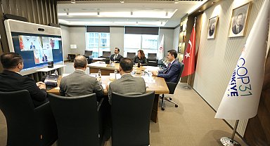 Bakan Kurum'dan COP31 öncesi üçlü görüşme