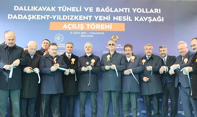 Bakan Uraloğlu: Dallıkavak Tüneli ile yıllık 103,7 milyon lira tasarruf sağlayacağız
