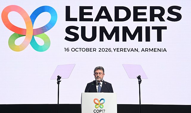 Bakan Yumaklı, Birleşmiş Milletler Biyolojik Çeşitlilik Sözleşmesi 17'nci Taraflar Konferansı'na katıldı