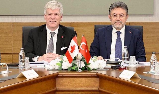 Bakan Yumaklı, Kanadalı Bakan Hodgson'u ağırladı