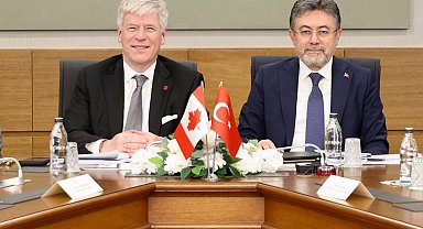 Bakan Yumaklı, Kanadalı Bakan Hodgson'u ağırladı