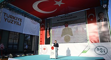 Bakan Yumaklı: Suyu doğru yönetmek görevimizdir