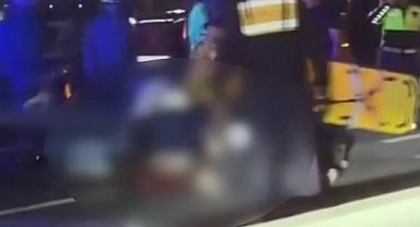 Bakırköy'de otomobile çarpan motosikletin sürücüsü öldü