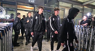 Beşiktaş kafilesi Trabzon'da