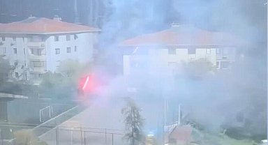 Beşiktaş'ta havai fişek patlatıp kaçmaya çalıştılar; polisin müdahalesiyle yakalandılar