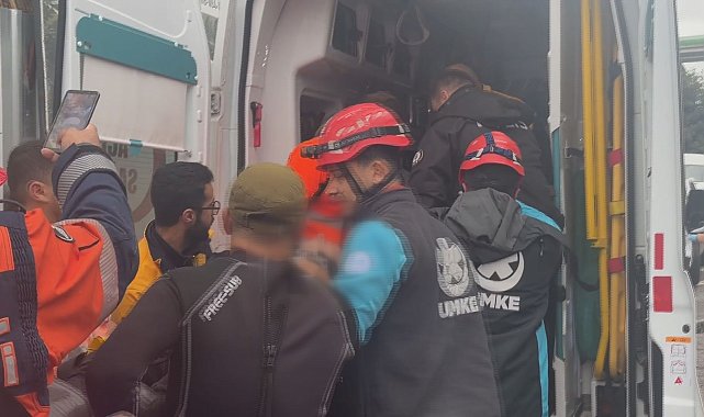 Beykoz'da sel nedeniyle su tahliyesi yaparken kuyuya düşen işçi öldü