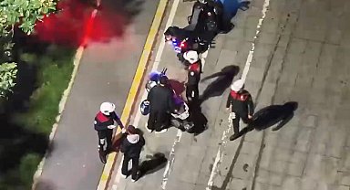 Beyoğlu'nda dron destekli denetim: Aranan 22 kişi yakalandı