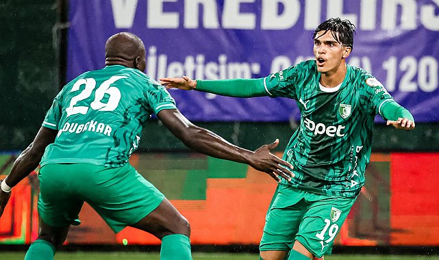 Bodrum FK'da Berkay'ın siftah sevinci