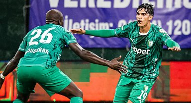 Bodrum FK'da Berkay'ın siftah sevinci