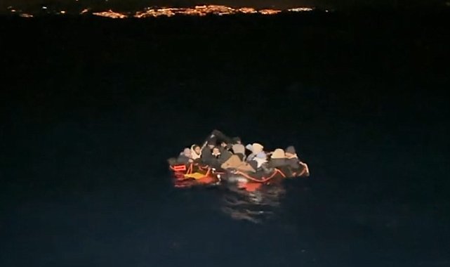 Bodrum'da 36 kaçak göçmen kurtarıldı