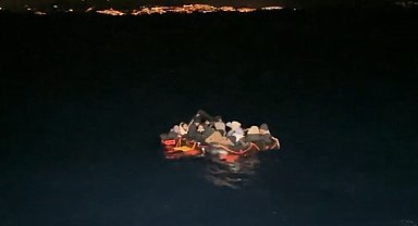 Bodrum'da 36 kaçak göçmen kurtarıldı