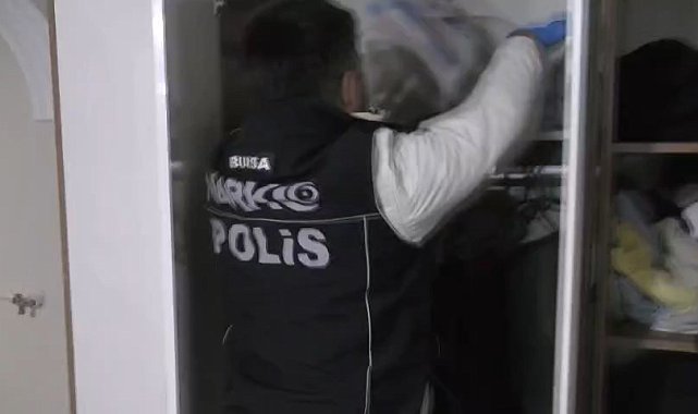 Bursa ve İstanbul'da uyuşturucu operasyonu:17 tutuklama
