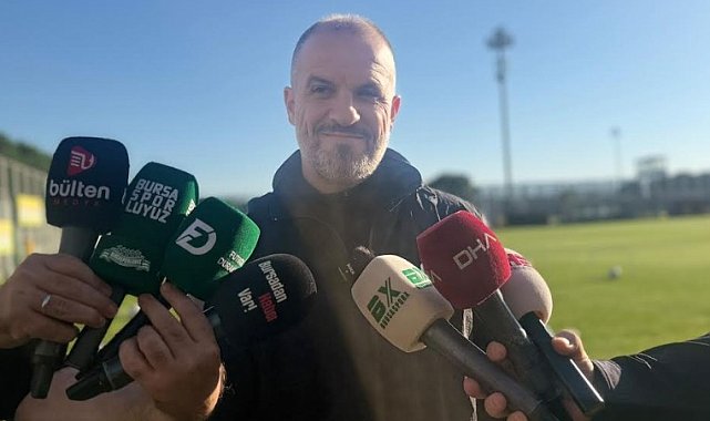 Bursaspor Teknik Direktörü Mustafa Er'den sakatlık ve Iheanacho açıklaması