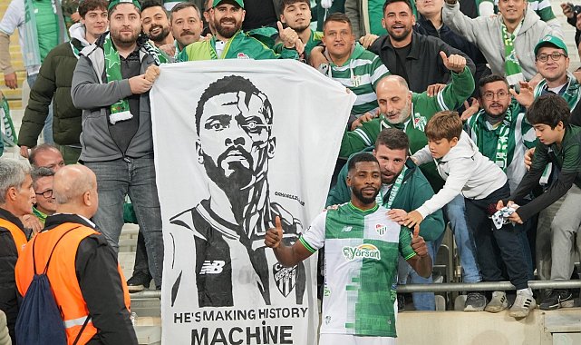 Bursaspor'un golcüsü Iheanacho'dan üst üste 11 maçta gol