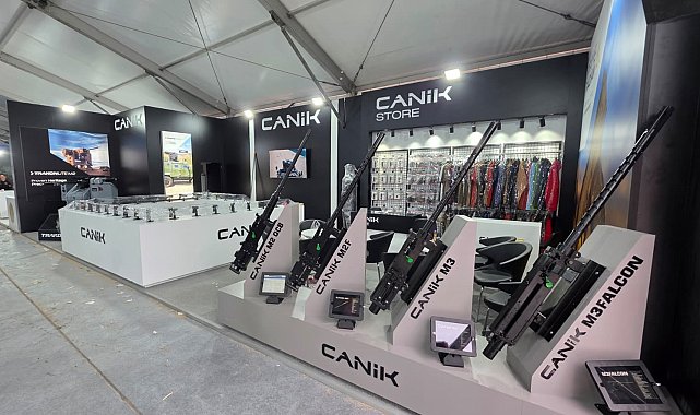 Canik, uluslararası keskin nişancı yarışmasında silah sistemlerini sergiledi