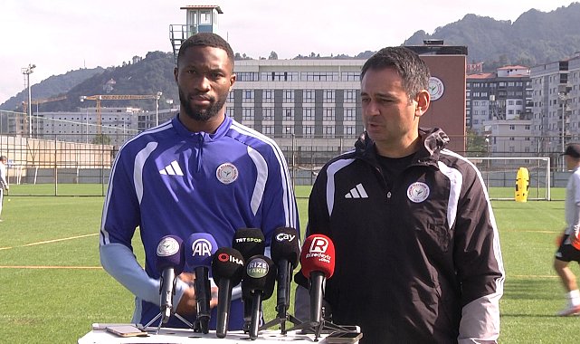 Çaykur Rizesporlu Sagnan: Taraftarımız önünde güzel sonuç almayı bekliyoruz