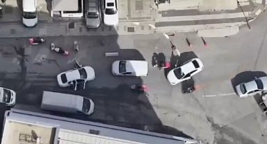 Çekmeköy'de uyuşturucu ticareti yapan 2 şüpheli dron destekli operasyonla yakalandı