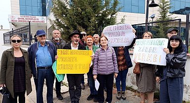 Çevre gönüllülerinden Meriç Nehri'nde kum ocağının kapasite artışına itiraz