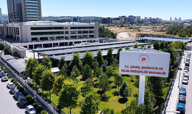 Çevre, Şehircilik ve İklim Değişikliği Bakanlığı, elektriğini güneşten sağlıyor