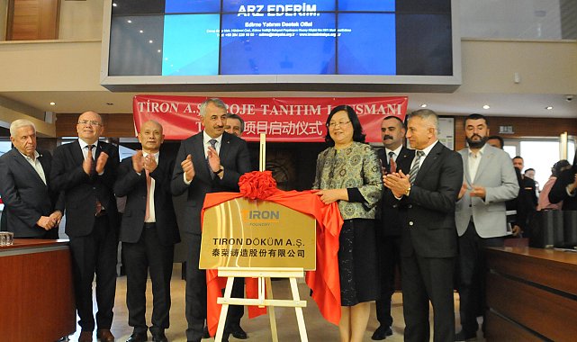Çinli firmadan Edirne'de 40 milyon dolarlık yatırım