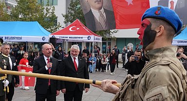 Çorum'da Cumhuriyet Bayramı coşkusu