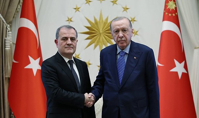 Cumhurbaşkanı Erdoğan, Azerbaycan Dışişleri Bakanı Bayramov'u kabul etti