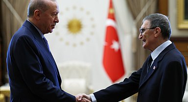 Cumhurbaşkanı Erdoğan, Aziz Sancar'ı kabul etti
