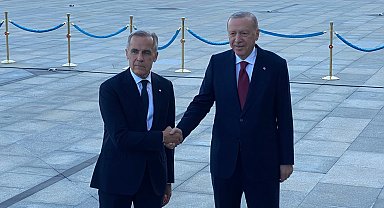 Cumhurbaşkanı Erdoğan, Kanada Başbakanı Carney'i resmi törenle karşıladı