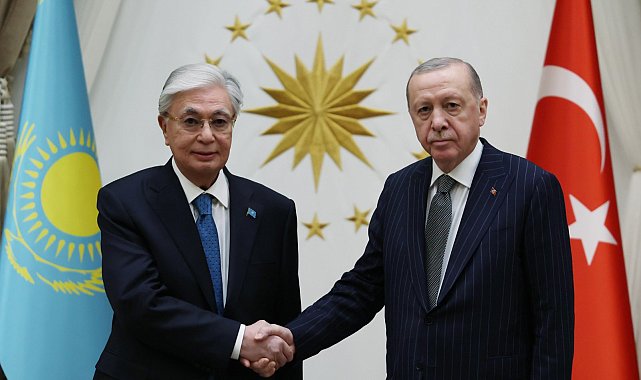 Cumhurbaşkanı Erdoğan, Kazakistan Cumhurbaşkanı Tokayev ile görüştü