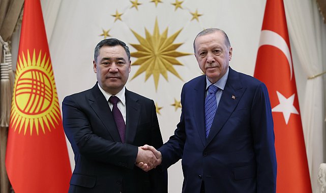 Cumhurbaşkanı Erdoğan, Kırgızistan Cumhurbaşkanı Caparov ile görüştü
