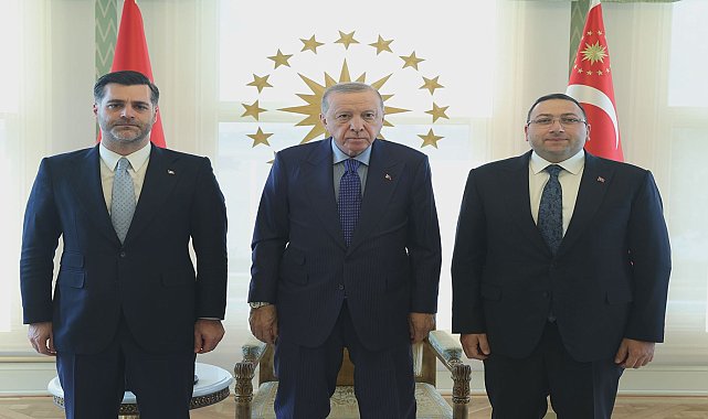 Cumhurbaşkanı Erdoğan, Üsküdar Belediye Başkan Vekili Dündar Ziya Gültekin'i kabul etti