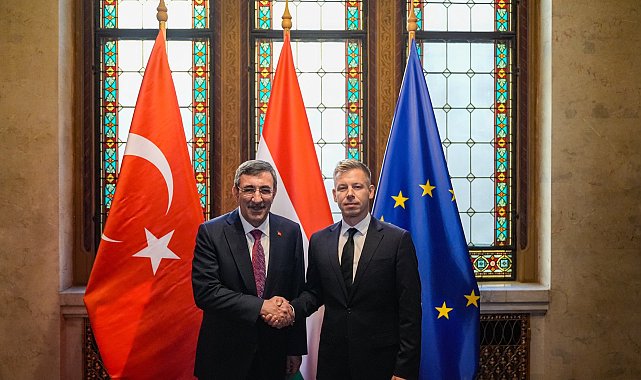 Cumhurbaşkanı Yardımcısı Yılmaz, Macaristan Başbakanı Magyar ile görüştü