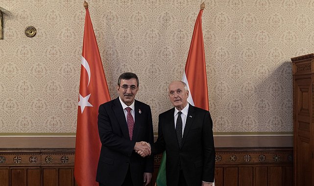 Cumhurbaşkanı Yardımcısı Yılmaz, Macaristan Cumhurbaşkanı Baka ile bir araya geldi