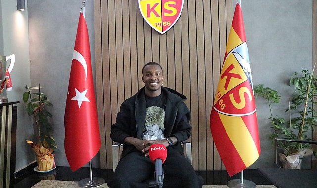 Daniel Moreno: 20 gol atıp Kayserispor'u layık olduğu yere taşımak istiyorum