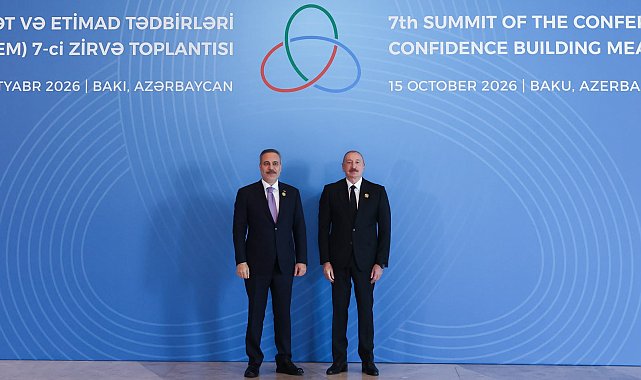 Dışişleri Bakanı Fidan, Bakü'de gerçekleştirilen CICA 7'nci Zirvesi'ne katıldı Ek bilgi