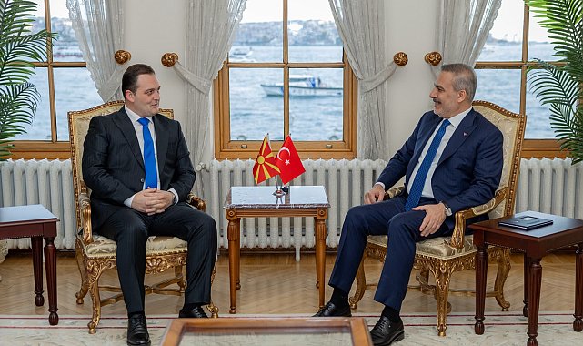 Dışişleri Bakanı Fidan, Kuzey Makedonya Devlet Bakanı Zeynula ile görüştü
